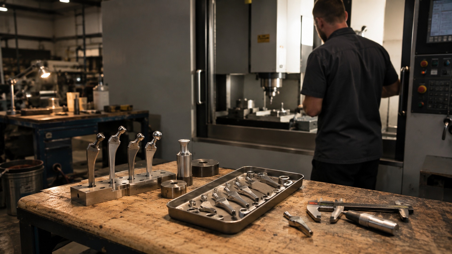 Implant Machining Prototype & Low-Volume Production
